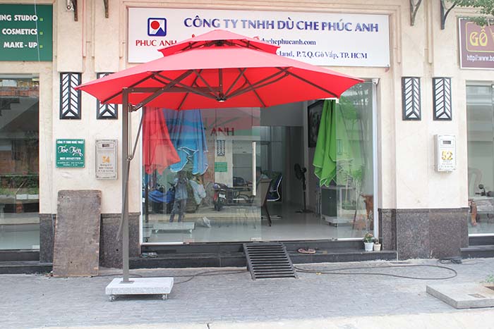 Những chi nhánh phân phối dù che nắng Phúc Anh uy tín