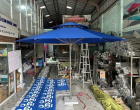 DÙ ĐÚNG TÂM TRÒN 3.8M – 2 TẦNG