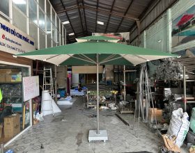Dù Đúng Tâm Vuông 3x3m – 2 Tầng
